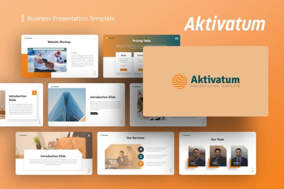 Aktivatum Business Presentation Template Guide