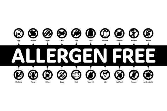 Allergen Free Products Minimal Design Guide