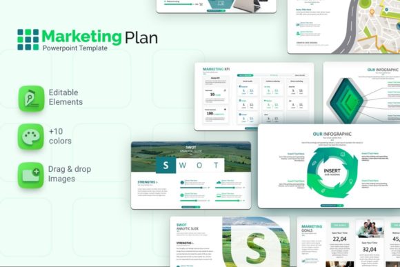 Elevate Your Strategy with a Professional Marketing Plan Presentation Template