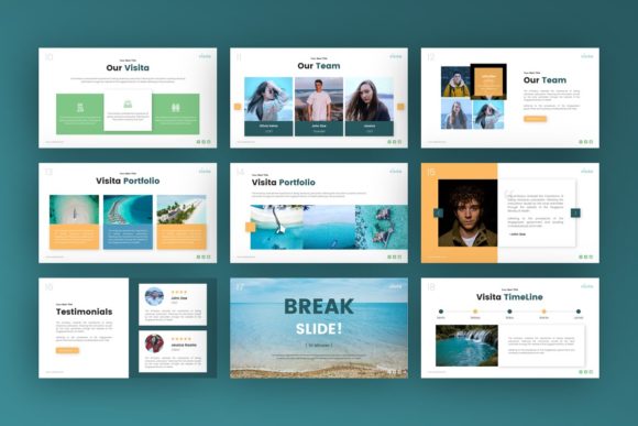Elevating Visual Storytelling: A Comprehensive Guide to the Visita Travelling Presentation Template