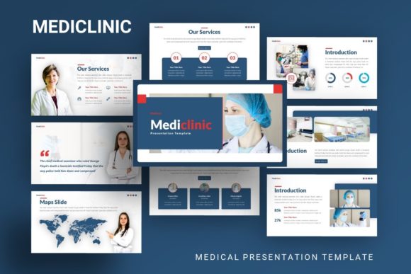 Evaluating Presentation Template - Mediclinic for Professional and Creative Use