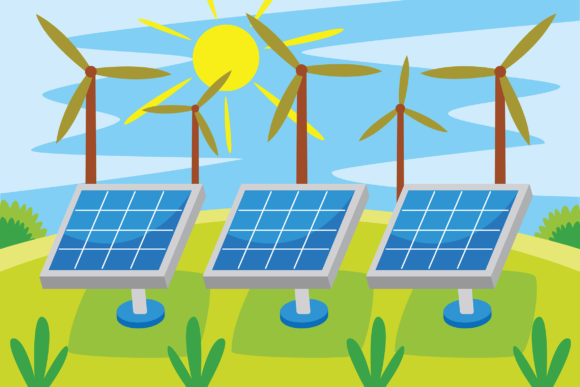 Evaluating Solar Energy Industry Vector 01 for Professional Design Projects