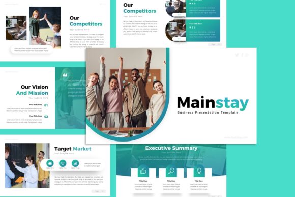 Evaluating the Mainstay Business Presentation Template for Professional Use