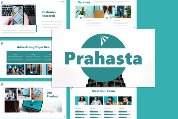 Evaluating the Prahasta Advertising Presentation Template for Professional Use