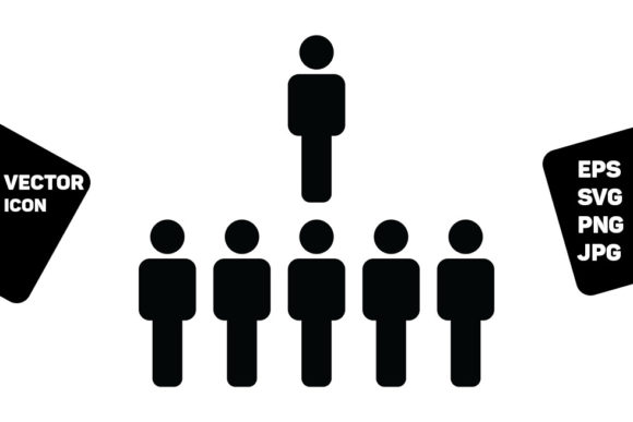 Evaluating the Social Network Icon Vector Group of Male for Design Projects