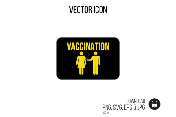 Flu Vaccine Poster Icon Vector Design Guide