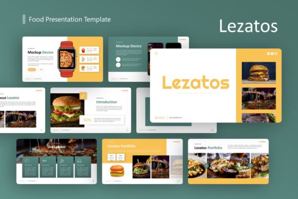 Lezatos Food Presentation Template: Integrating Visual Strategy into Professional Workflows