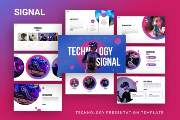 Mastering Visual Communication with the Signal Technology Presentation Template