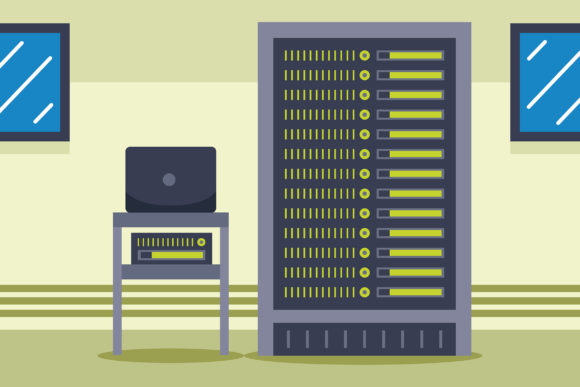 Maximizing Visual Impact with Network Server Room Vector 01 Assets
