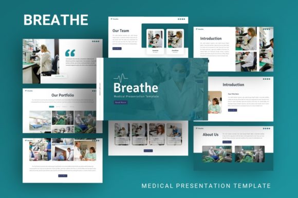 Presentation Template - Breathe: Design for Any Audience
