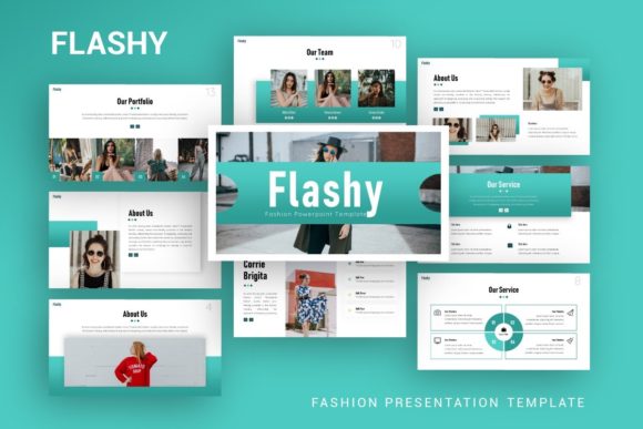 Presentation Template - Flashy: Elevating Visual Storytelling for Modern Audiences