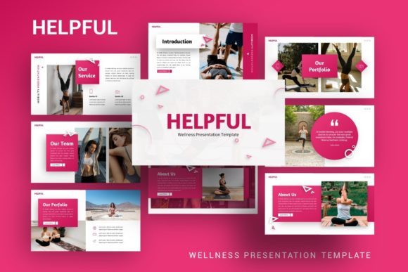 Presentation Template - Helpful: A Strategic Asset for Clear Communication