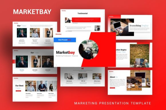 Presentation Template - Marketbay: A Strategic Asset for Professional Communication