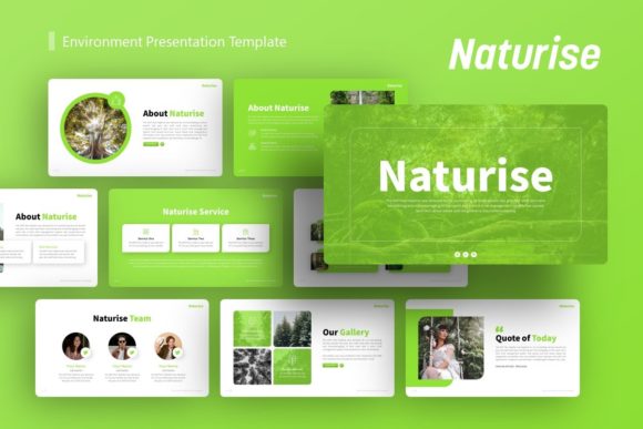 Presentation Template - Naturise: A Practical Guide for Organic and Professional Storytelling