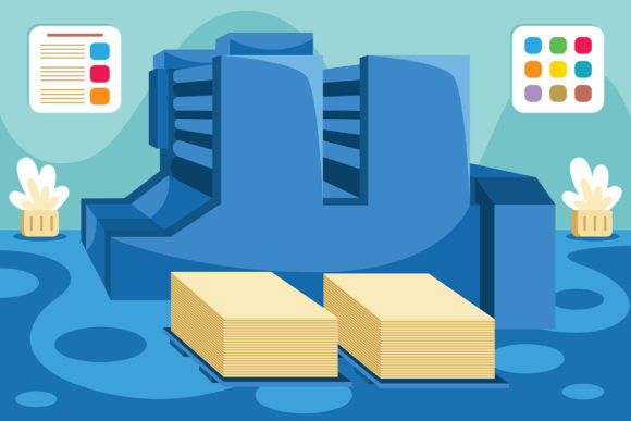 Printing Industry Vector 01: A Comprehensive Asset for Print and Digital Design