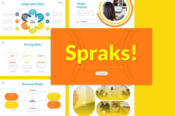 Sparks Startup Presentation Template Guide