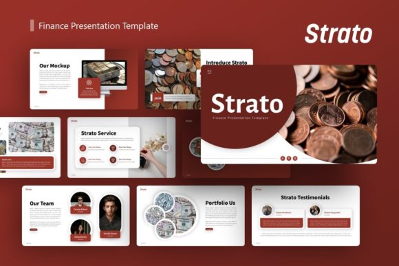 Strato Presentation Template: Design for Impact