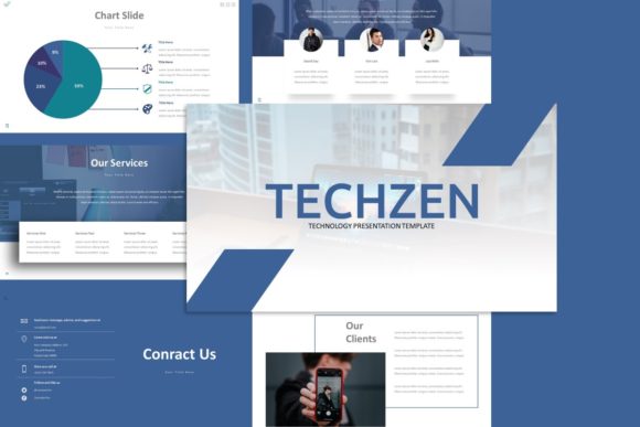 Techzen Technology Presentation Template Guide